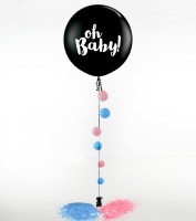 Ballonstand Prikballon Gender Reveal (65cm) GEB116