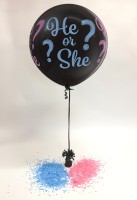 Ballonstand Prikballon Gender Reveal (60cm) GEB124