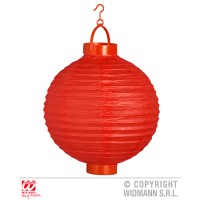 Ballonlampion LED Rood (30cm)