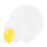 Standaard Ballon Geel (Yellow 006 D11/30cm)