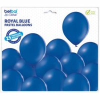Standaard Ballon Koningsblauw (Royal Blue 022 D11/30cm)
