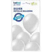 Standaard Ballon Zilver (Silver 061 D11/30cm)