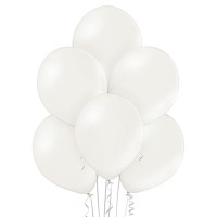 Standaard Ballon Metallic Wit (Pearl 070 D11/30cm)