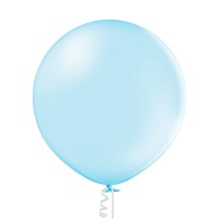 Grote ballon (60cm) licht blauw (sky blue)