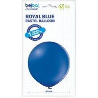 Grote ballon (60cm) blauw (royal blue)