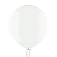Grote ballon (60cm) transparant (clear)