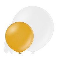 Grote ballon (60cm) goud (metallic gold)