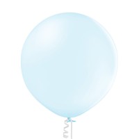 Grote ballon (60cm) zacht blauw (ice blue)