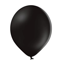 Mini ballonnen (12cm) 025 zwart (25st)