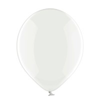 Mini ballonnen (12cm) 038 transparant (25st)