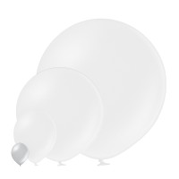 Mini ballonnen-D5- 061 Silver (25pcs)