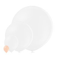 Mini ballonnen (12cm) 453 Peach Cream (25st)