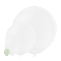 Mini ballonnen (12cm) 452 Kiwi Cream (25st)