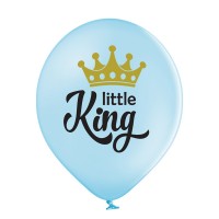 Standaard ballonnen-D11- Little King (6st assorted)
