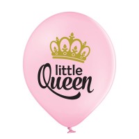 Ballons Standards (30cm) - Little Queen - 6 pcs. ass.