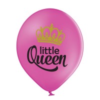Ballons Standards (30cm) - Little Queen - 6 pcs. ass.