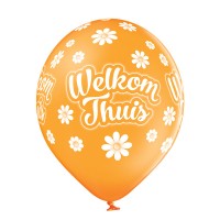 Ballons Standards (30cm) - Welkom Thuis - 6 pcs. ass.