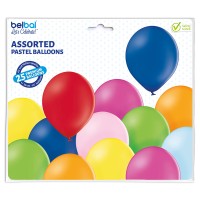 Standaard Ballon Assortiment (Pastel Assorted 300 D11/30cm)