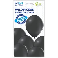 Standaard Ballon Donkergrijs (Wild Pigeon 151 D11/30cm)