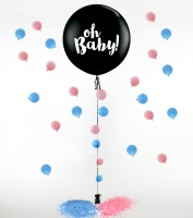 Ballonstand Prikballon Gender Reveal (65cm) GEB116B