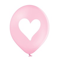 Standaard ballonnen-D11- Oh Baby Girl (6st assorted)