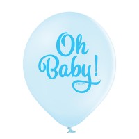 Ballons Standards (30cm) - Oh Baby Garçon - 6 pcs. ass.