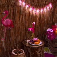 Guirlande Lumineuse LED Flamant Rose (140 cm)