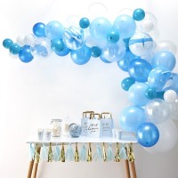DIY Arc de Ballons Bleu Clair