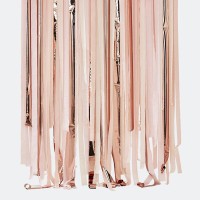 Mix it Up - Pink & Rose Gold Streamers Backdrop
