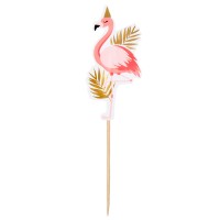 Cocktailprikkers Flamingo - 12 Stuks (13cm)