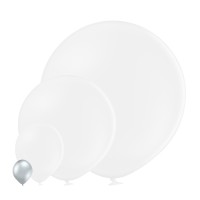 Mini ballons-D5- 601 Glossy Argent (25st)
