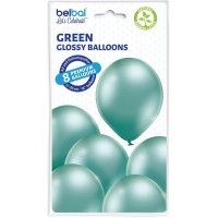Standaard ballonnen chroom groen (Glossy Green 603 D11/30cm)