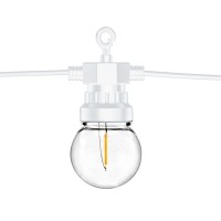 LED Guirlande de Lumières Rétro Blanc (5m)