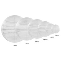 Lanterne Ballon Papier Blanc (25cm)