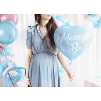Ballon Aluminium "Mom to Be" Bleu (43cm)