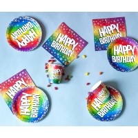 Gobelets Happy Birthday 10pcs. (21cl)