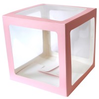 Pop up "BABY" Roze Deco Blokken set (30x30x30cm)