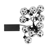LED Lights String Party ball Silver (140cm)