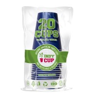 American Cups Blauw, Herbruikbaar - 20 stuks (300ml)