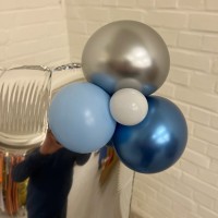 Ballonstand organisch cijfer 85cm VER154