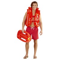 Reddingsboei Baywatch Lifeguard Opblaasbaar (73cm)