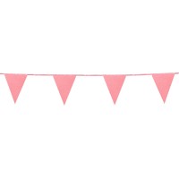 Ligne de drapeau Carton Scintillante Rose Doré (6 m)