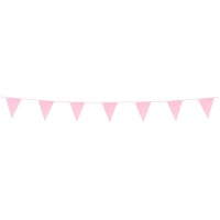 Cardboard Glitter Bunting Light Pink (6 m)