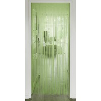 Foil curtain neon green (200 x 100 cm)