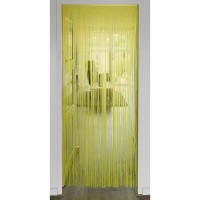 Foil curtain neon yellow (200 x 100 cm)