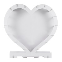 Heart Shaped Balloon Mosaic Stand (60 x 60 x15 cm)