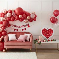 Mini Balloons 12cm Red (40 pcs)