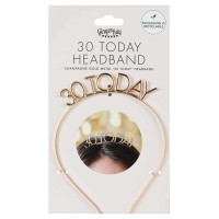 Tiara "30 Today" Gold