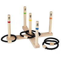 Party Game Ring Toss (20cm x 38cm x 30cm) Holz