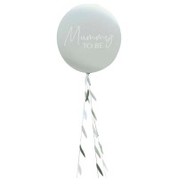 Big balloon "Mummy to Be" - White